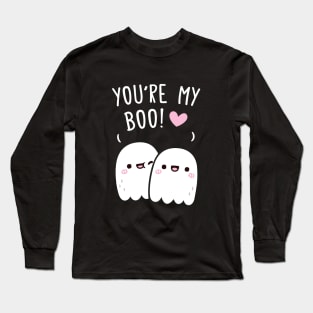 Cute Ghosts You're My Boo Besties Long Sleeve T-Shirt